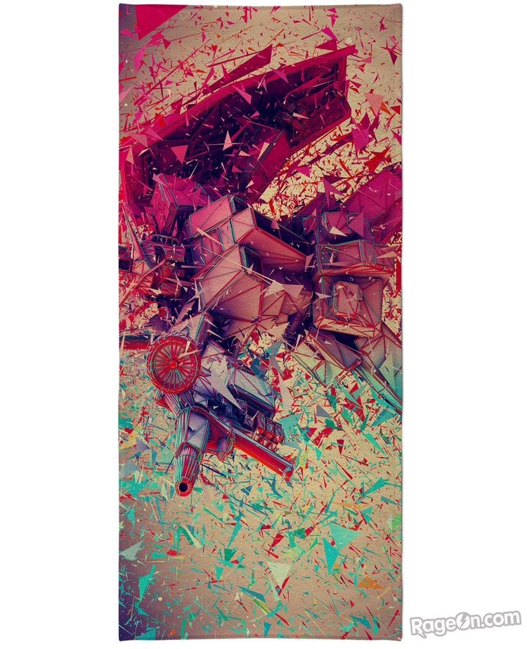 3D Transformers Beach Towel