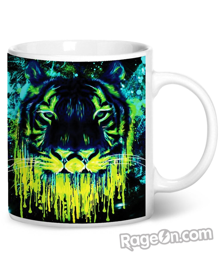 Tiger Drippy Coffee Mug