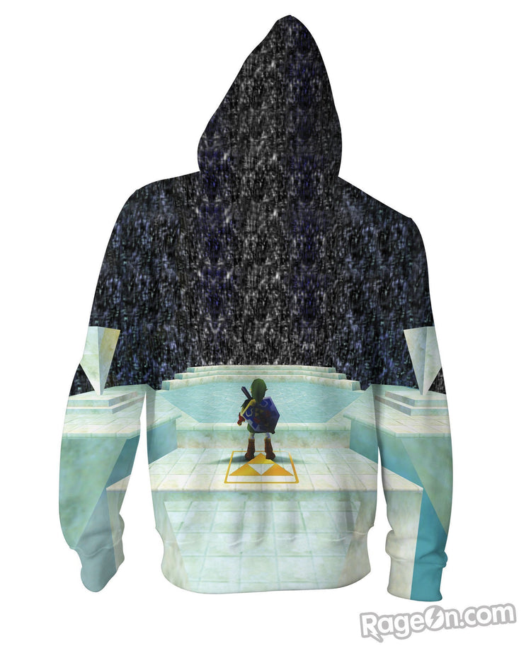Zelda Great Fairy Fountain Zip-Up Hoodie