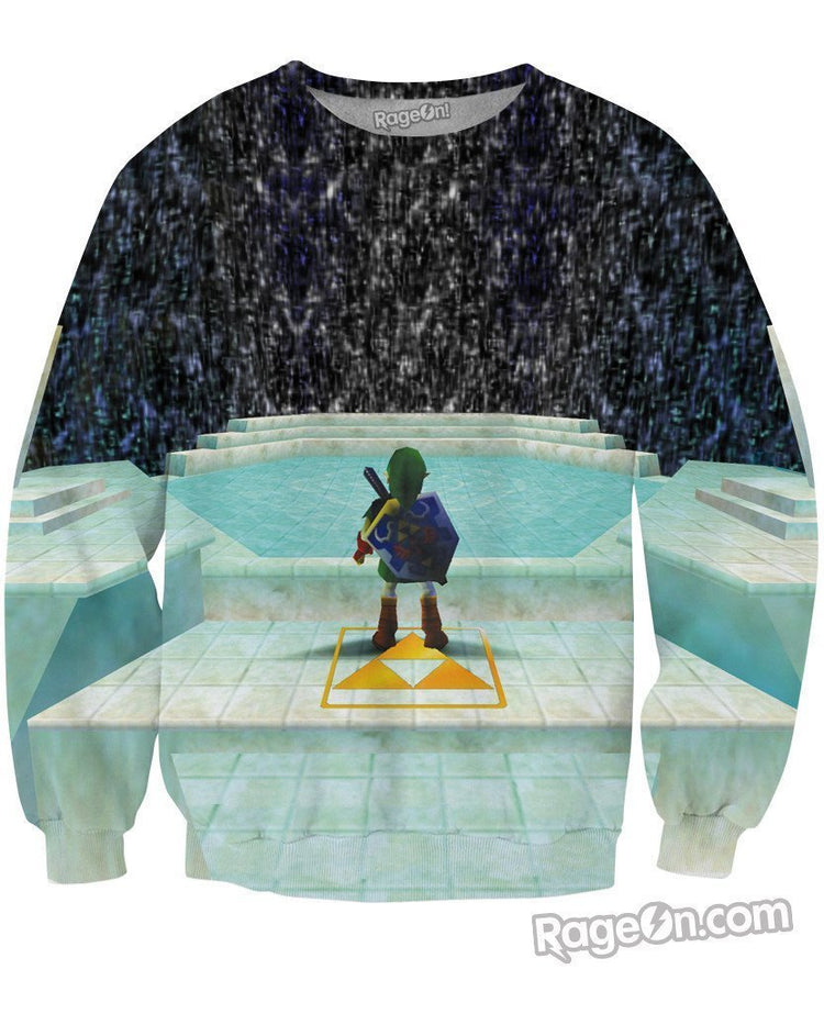 Legend of Zelda Great Fairy Fountain Crewneck Sweatshirt *Ready to Ship*