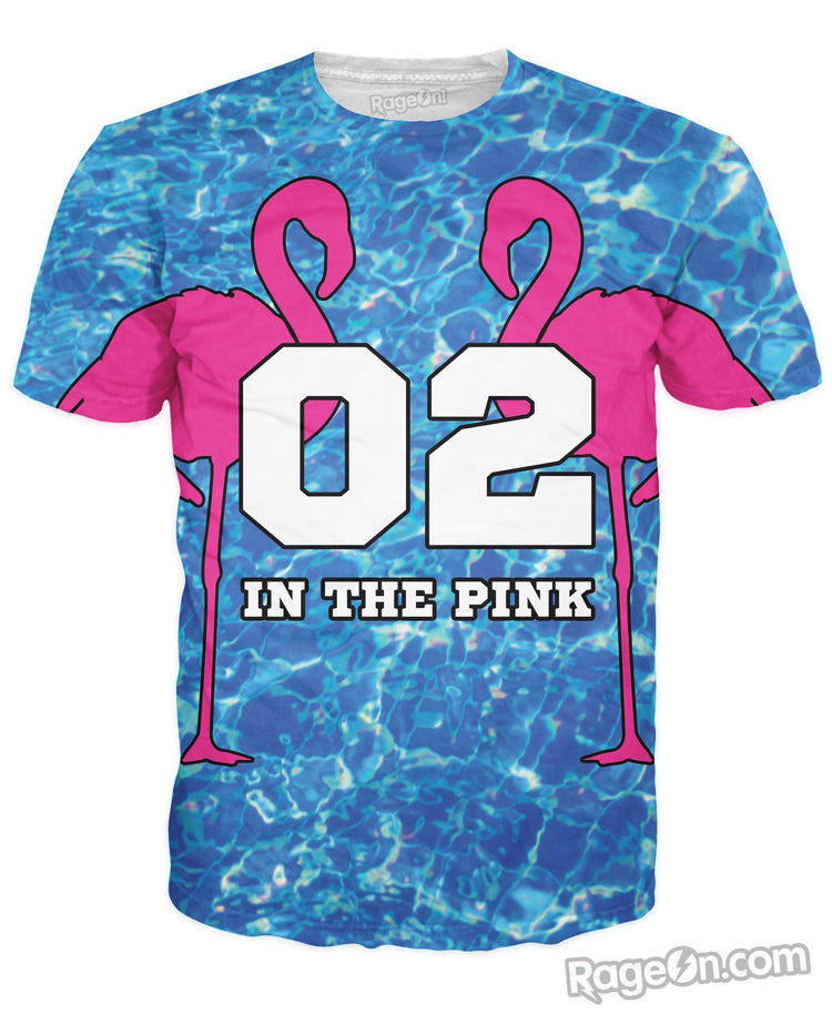 02 in the Pink T-Shirt