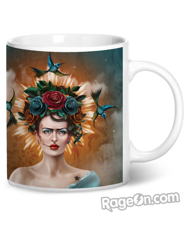Frida Long Coffee Mug