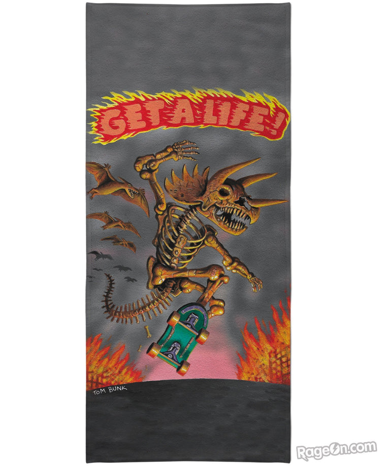 Get A Life Beach Towel