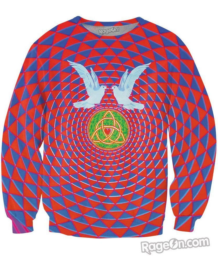 Peace Love Unity Respect Crewneck Sweatshirt