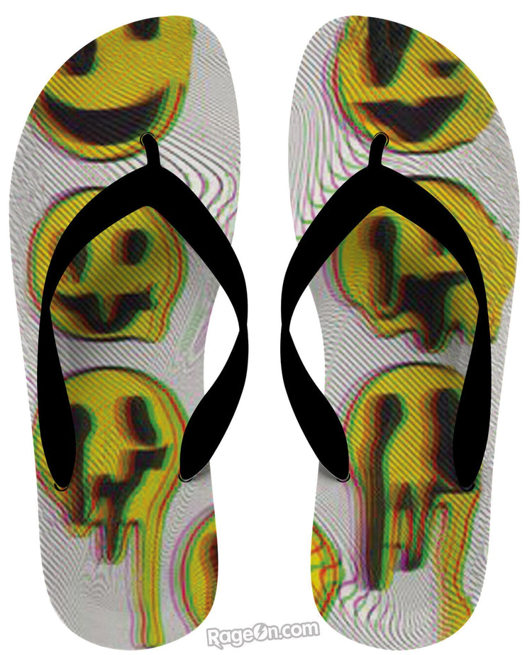 Wax Smile Flip Flops