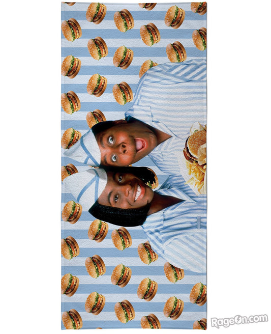 Good Burger Beach Towel