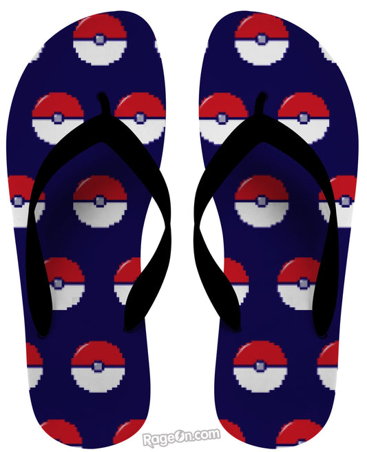 Capture My Balls Flip Flops