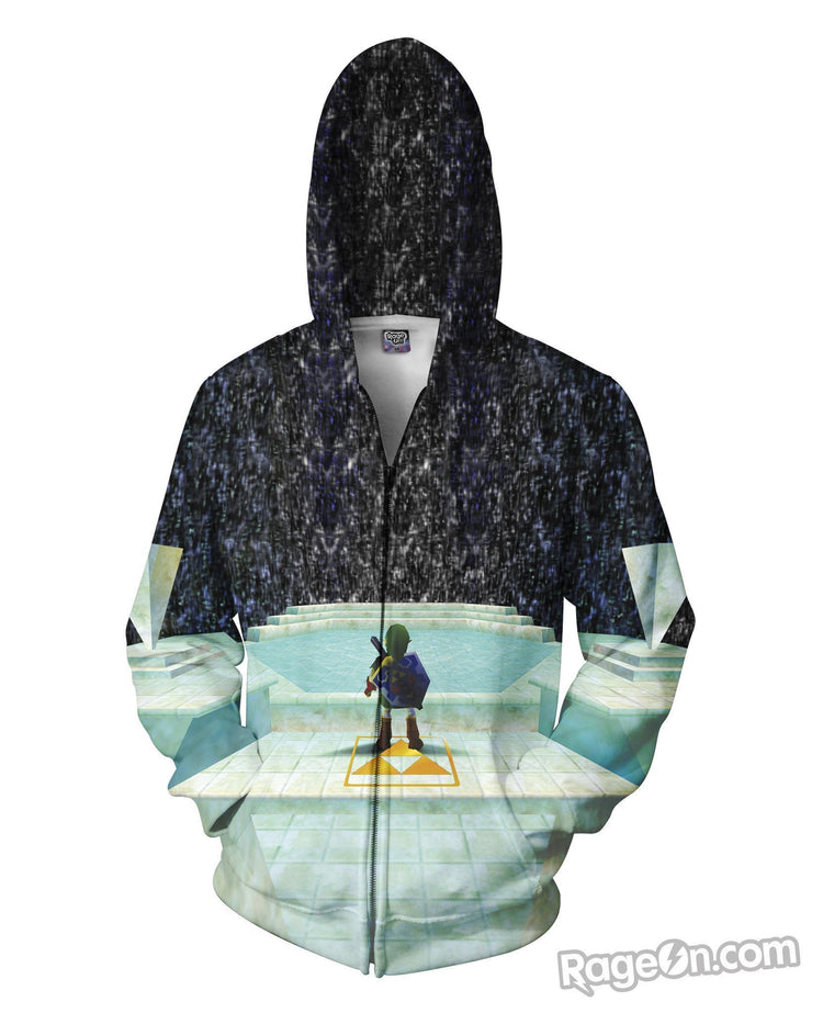 Zelda Great Fairy Fountain Zip-Up Hoodie