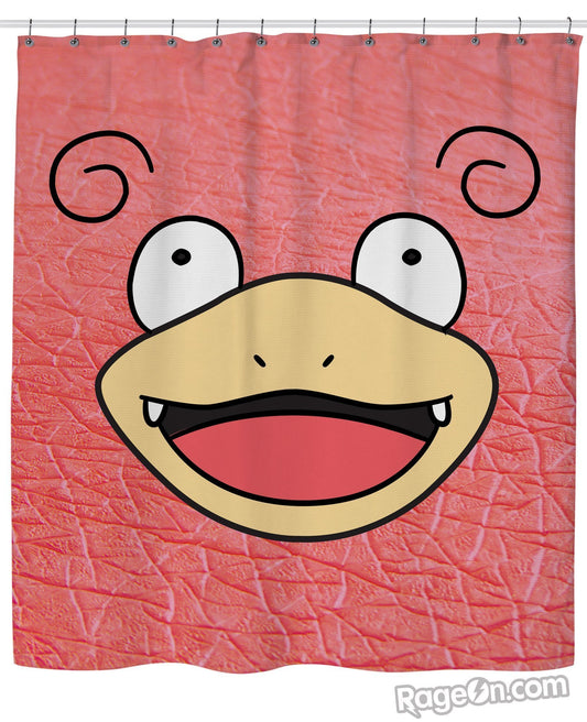 Slowpoke Face Shower Curtain