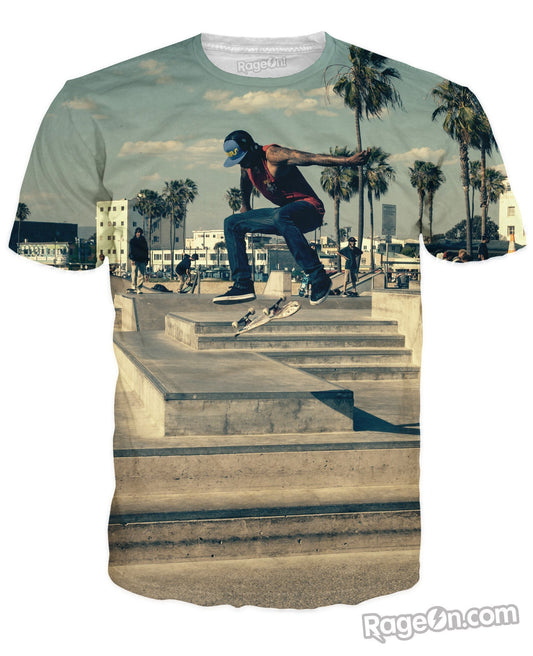 Venice Beach Skateboarder T-Shirt