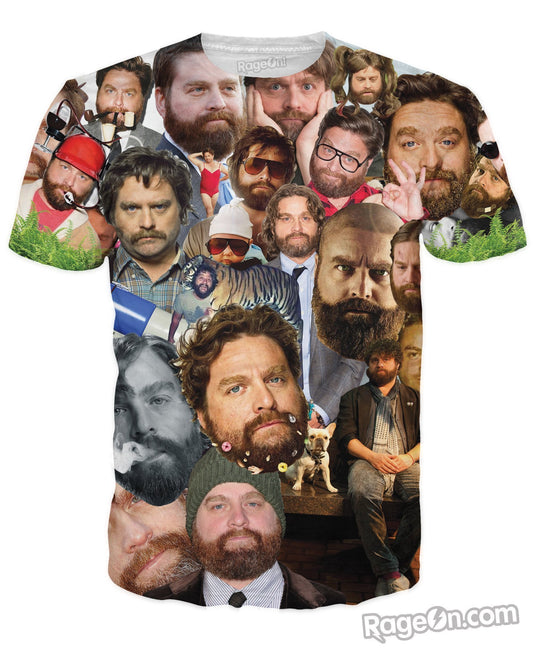 Zach Galifianakis Paparazzi T-Shirt