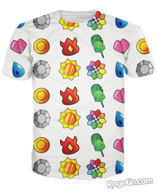 Gym Badges T-Shirt