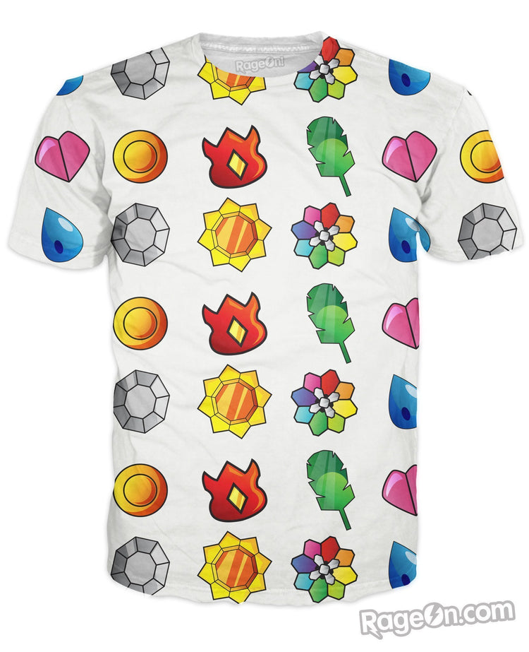 Gym Badges T-Shirt