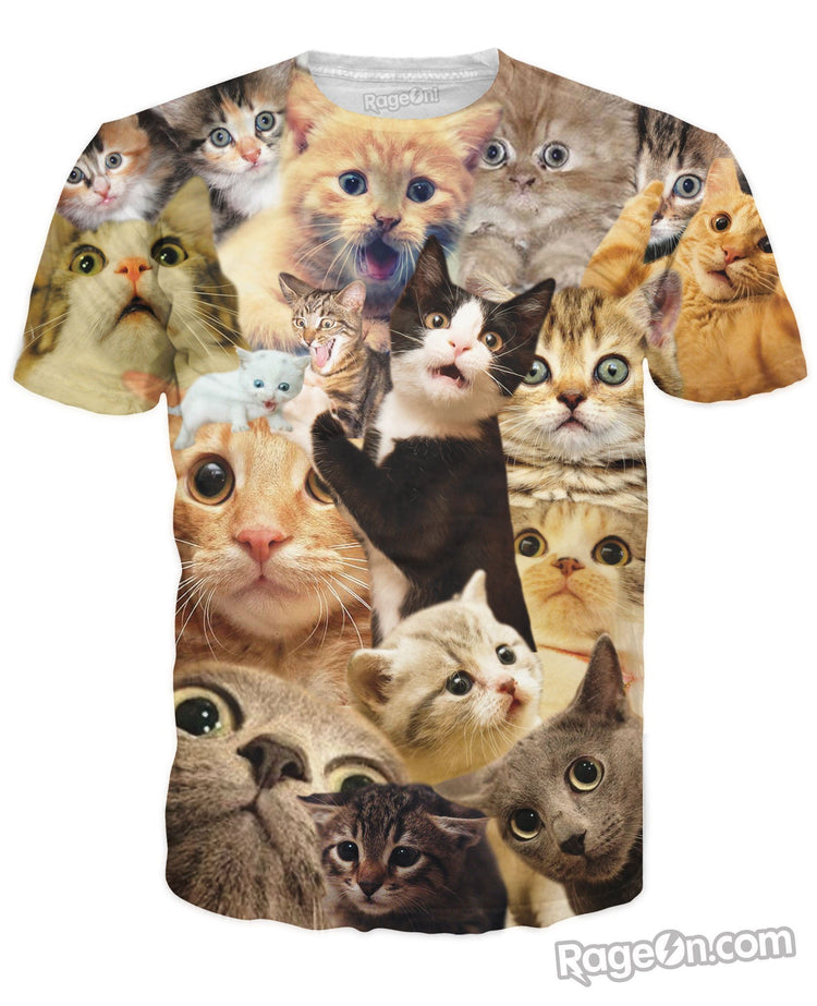 Surprised Cats T-Shirt