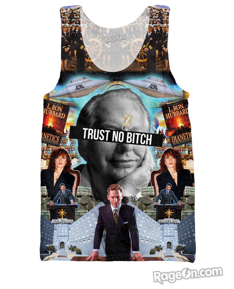 Trust No Bitch Scientology Tank Top