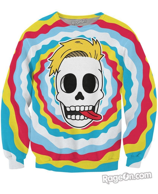 Miley Cyrus Skull Crewneck Sweatshirt