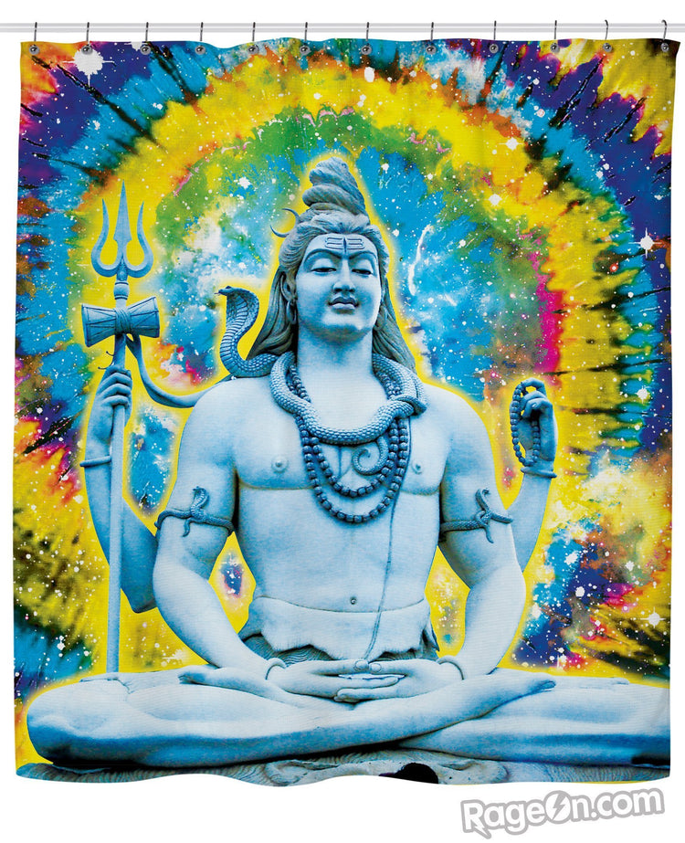 Om Namah Shivaya Shower Curtain