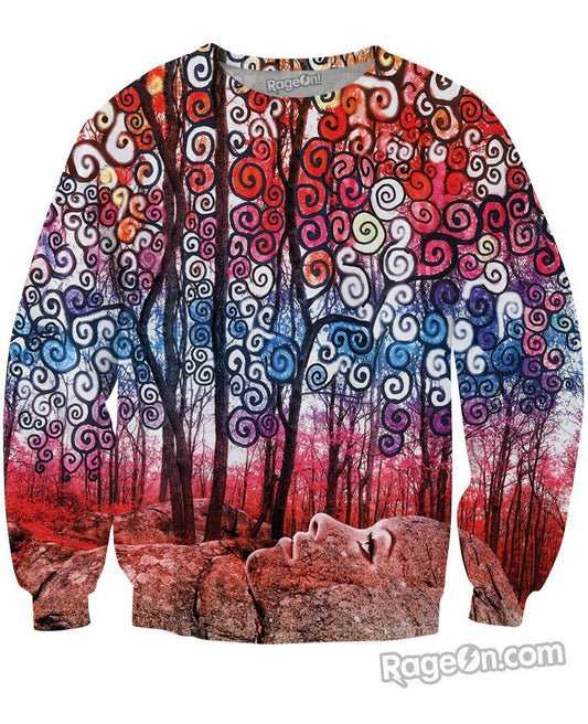 Scribble Forest Crewneck Sweatshirt *Ready to Ship*