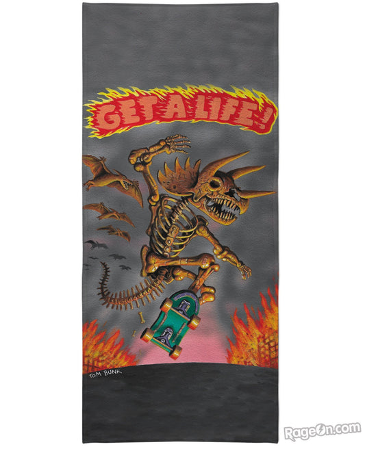 Get A Life Beach Towel