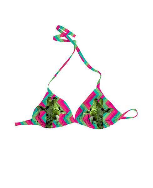 Giraffe Triangle Top *Ready to Ship*