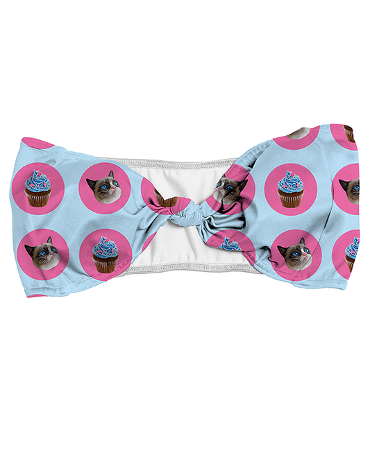Sweety Kitty Padded Bandeau Top