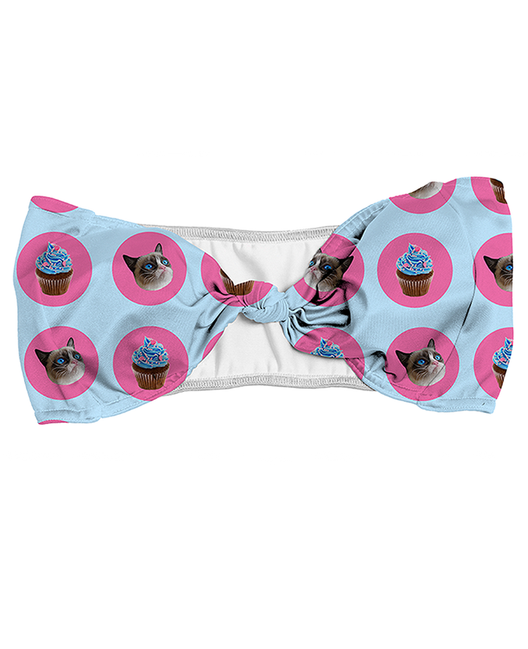 Sweety Kitty Padded Bandeau Top