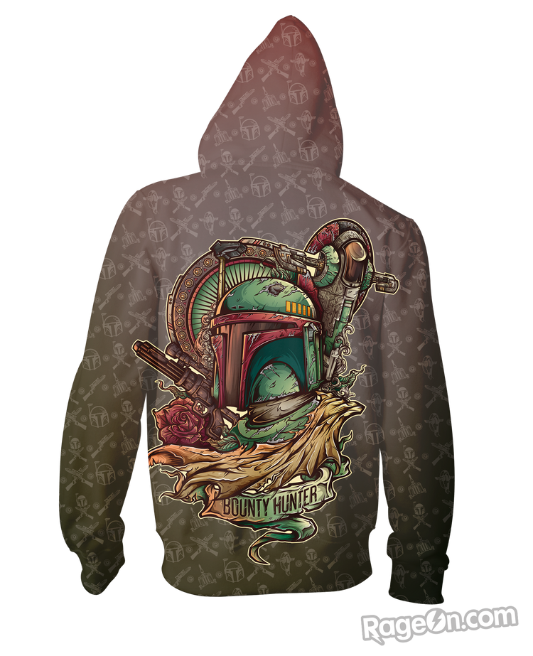 Bounty Hunter Zip-Up Hoodie