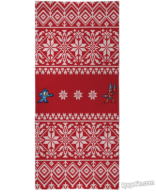 Mega Merry Christmas Beach Towel