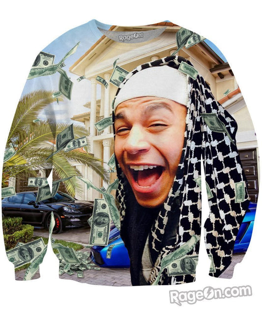 Arab Money Crewneck Sweatshirt