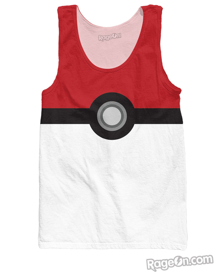 Pokemon Pokeball Catch Em All Tank Top