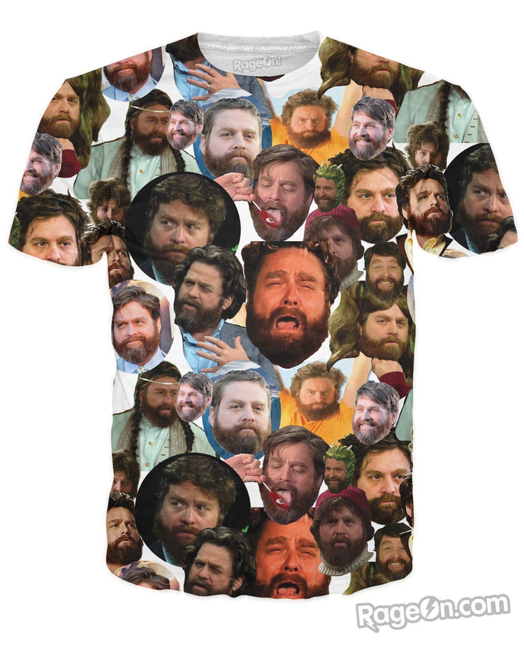 Zach Galifanakis All-Over T-shirt