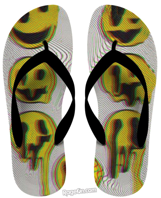 Wax Smile Flip Flops